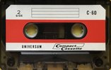 Compact Cassette Universum 60 Type I Normal 1969 Germany