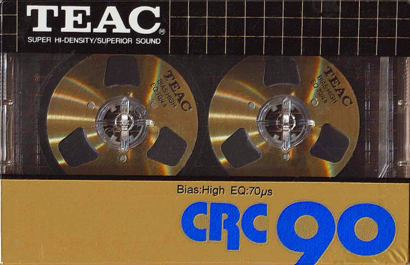 Compact Cassette Teac CRC 90 Type II Chrome 1983 USA