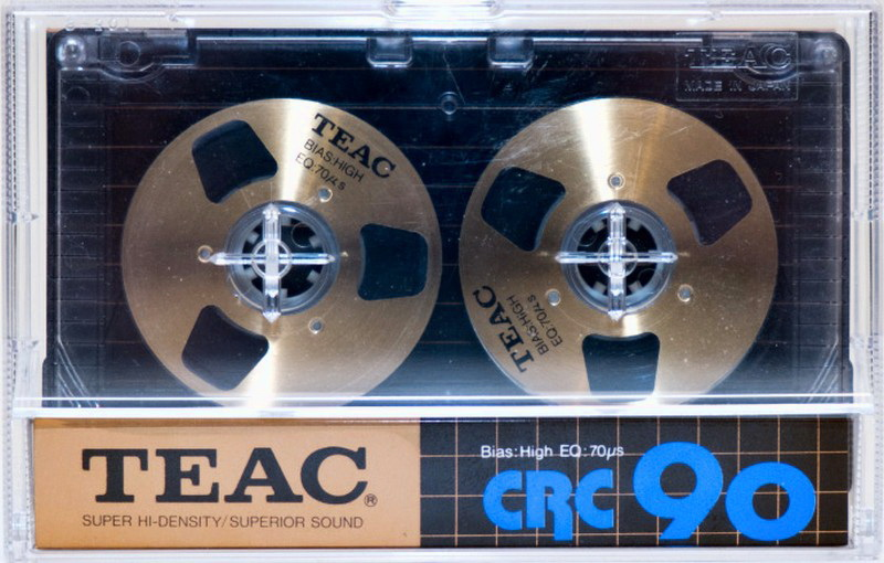 Compact Cassette Teac CRC 90 Type II Chrome 1983 USA