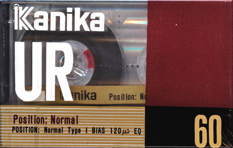 Compact Cassette Kanika UR 60 Type I Normal 1993 India