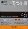 Compact Cassette NCT 46 Type III Ferro Chrome 1979 Japan