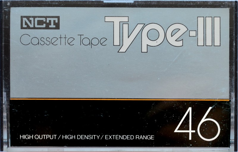 Compact Cassette NCT 46 Type III Ferro Chrome 1979 Japan