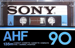 Compact Cassette Sony AHF 90 Type I Normal 1978 North America