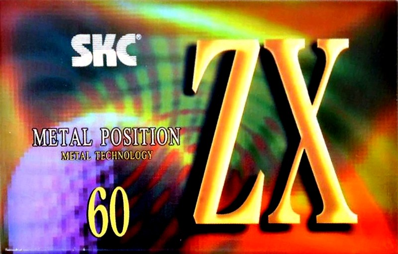 Compact Cassette SKC ZX 60 Type IV Metal 1999 Europe