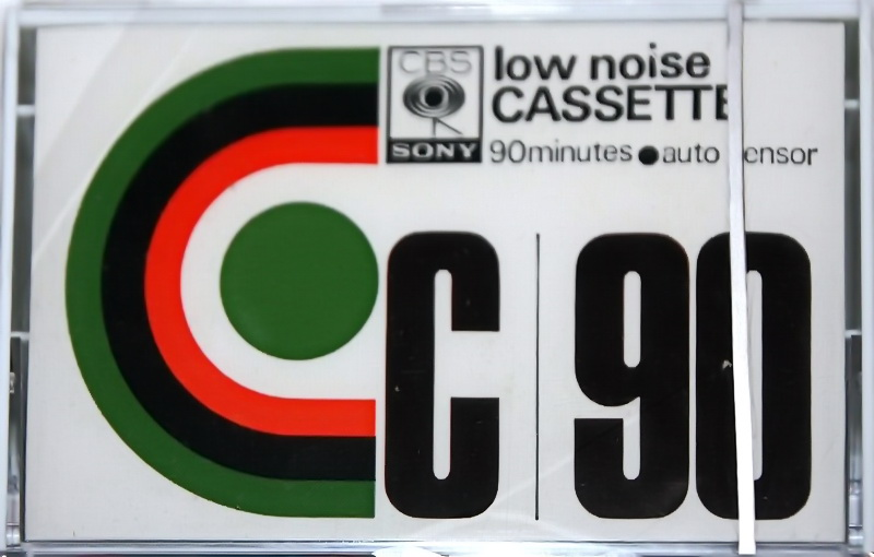 Compact Cassette CBS / Sony 90 Type I Normal 1973 Japan