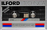 Compact Cassette Ilford PC 46 "Pure Chrome" Type II Chrome 1988 Europe