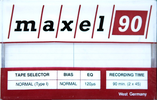 Compact Cassette Maxel 90 Type I Normal Germany