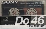2 pack Sony Do 46 "2DO46" Type II Chrome 1985 Japan