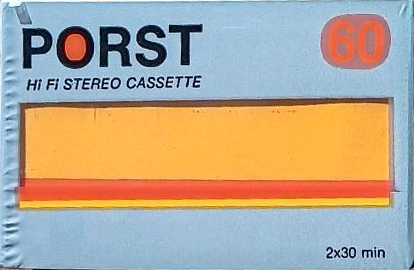 Compact Cassette Porst 60 Type I Normal Germany