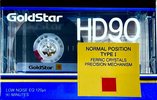 Compact Cassette Goldstar HD 90 Type I Normal 1990 Canada