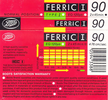 Compact Cassette Boots / Boots Audio Ferric I 90 Type I Normal 1986 UK