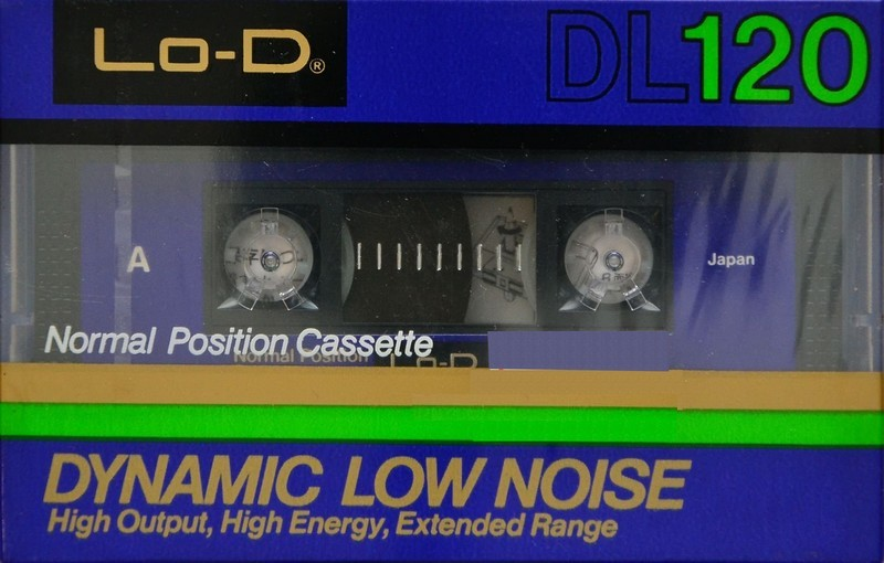 Compact Cassette Lo-D DL 120 Type I Normal 1984 Japan
