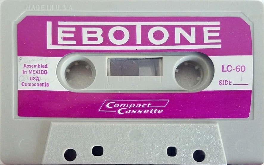 Compact Cassette LeBotone LC 60 Type I Normal 1970 USA