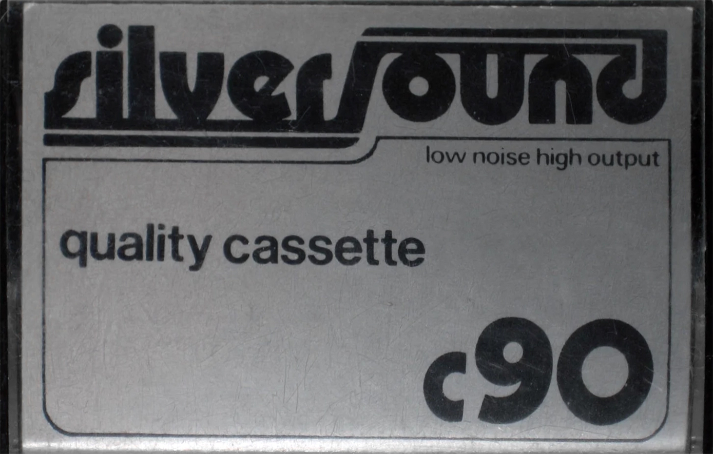 Compact Cassette Silver Sound 90 Type I Normal Unknown Country