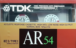 Compact Cassette TDK AR 54 "AR-54N" Type I Normal 1988 Australia, Europe