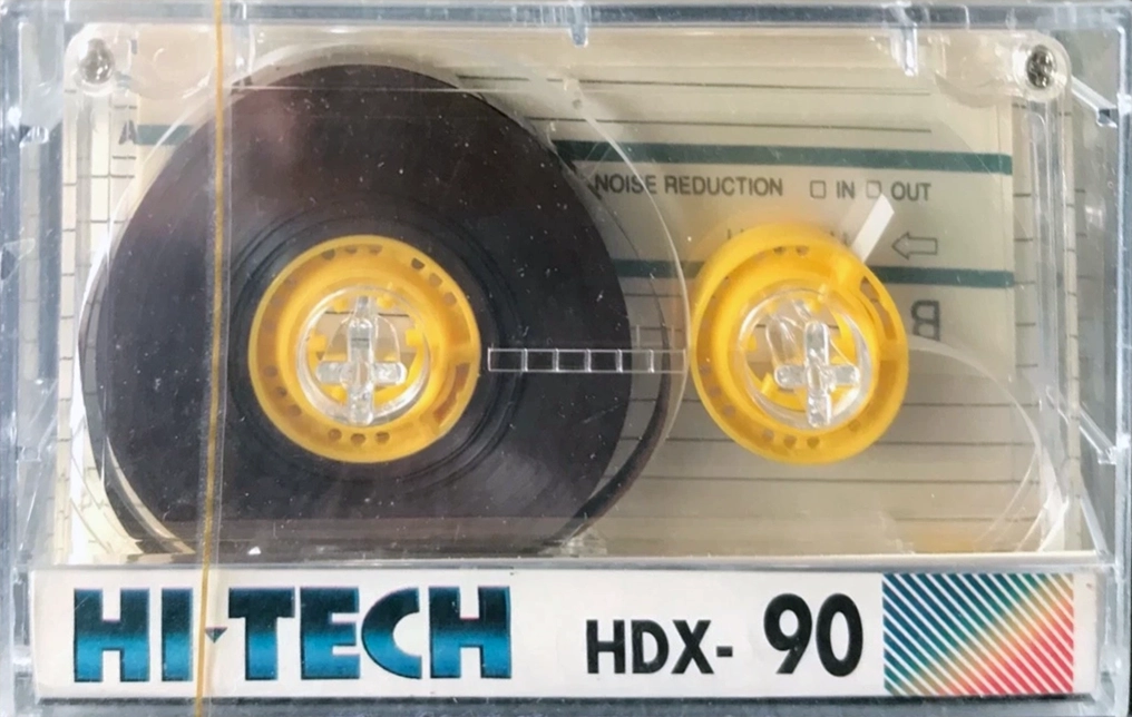 Compact Cassette Hi-Tech HDX 90 Type I Normal 1985 Europe