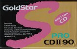 Compact Cassette Goldstar PRO CD 90 Type II Chrome 1991 USA