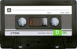 Compact Cassette TDK D 90 Type I Normal 1986 North America