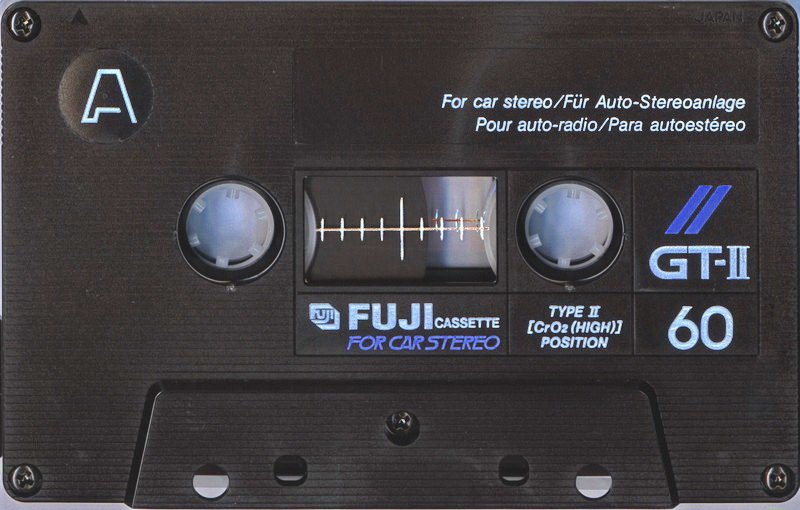 2 pack Fuji GT-II 60 Type II Chrome 1984 Europe