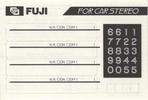 2 pack Fuji GT-II 60 Type II Chrome 1984 Europe