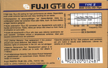 2 pack Fuji GT-II 60 Type II Chrome 1984 Europe