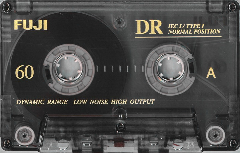 Compact Cassette Fuji DR 60 Type I Normal 1995 Europe