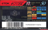 Compact Cassette TDK AR 50 "AR-50F" Type I Normal 1994 Japan