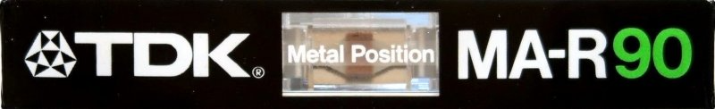 Compact Cassette TDK MA-R 90 Type IV Metal 1982 Australia, Europe