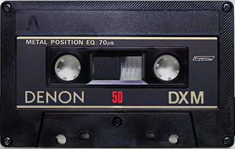 Compact Cassette Denon DXM 50 Type IV Metal 1978 Japan