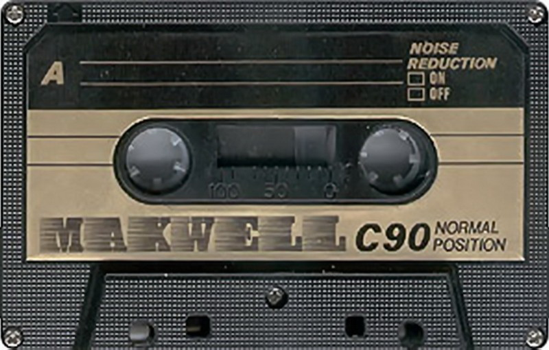 Compact Cassette Makwell 90 Type I Normal 1980 Worldwide