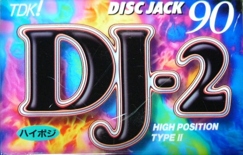 Compact Cassette TDK DJ2 Disc Jack 90 "DJ2-90N" Type II Chrome 1996 Japan