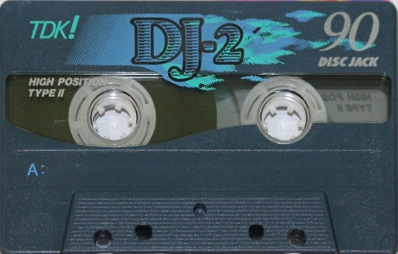 Compact Cassette TDK DJ2 Disc Jack 90 "DJ2-90N" Type II Chrome 1996 Japan