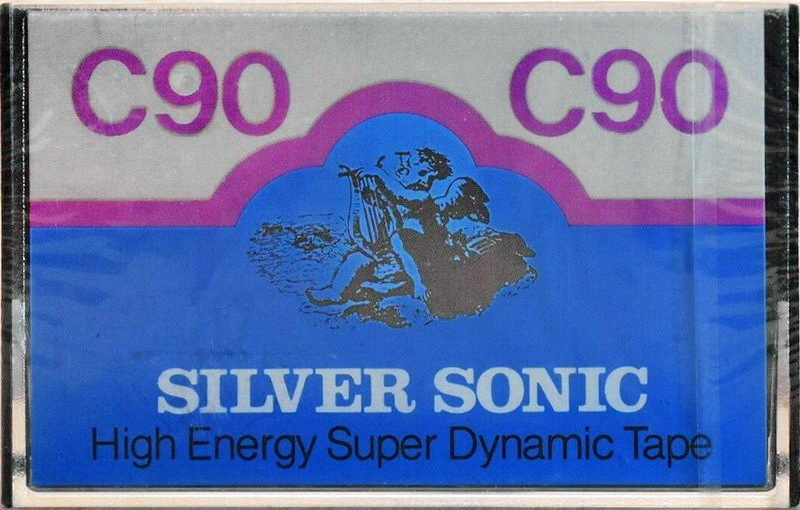 Compact Cassette Silver Sonic 90 Type I Normal Singapore