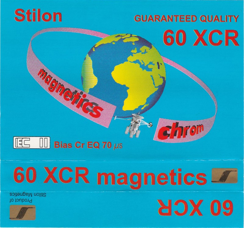Compact Cassette Stilon XCR 60 Type II Chrome 1994 Poland