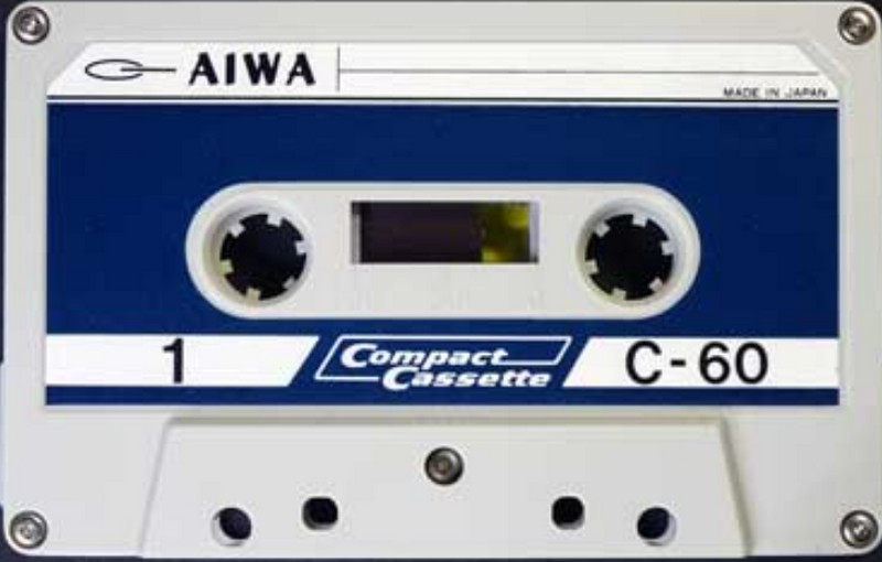 Compact Cassette Aiwa 60 Type I Normal 1969 Japan