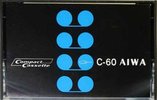 Compact Cassette Aiwa 60 Type I Normal 1969 Japan