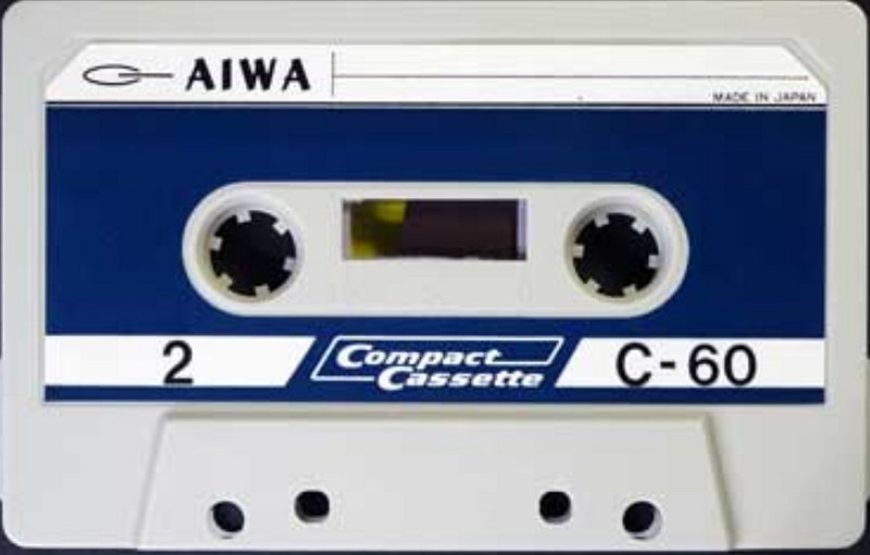 Compact Cassette Aiwa 60 Type I Normal 1969 Japan