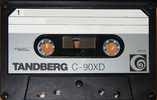 Compact Cassette Tandberg 90 "C-90XD" Type II Chrome 1975 Worldwide