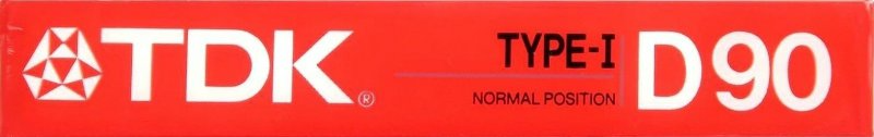 Compact Cassette TDK D 90 Type I Normal 1985 Australia, Europe