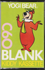 Compact Cassette Kiddy Kassette 60 "Yogi Bear" Type I Normal Hong Kong