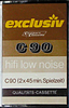 Compact Cassette Exclusiv 90 Type I Normal Hong Kong