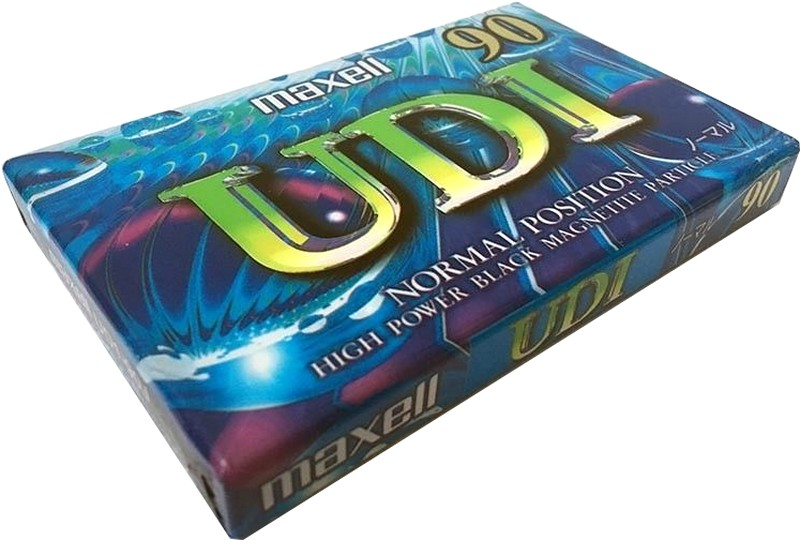 Compact Cassette Maxell UDI / UD1 90 "UD1-90J" Type I Normal 1995 Japan