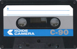 Compact Cassette Koide Camera 90 Type I Normal 1980 Japan
