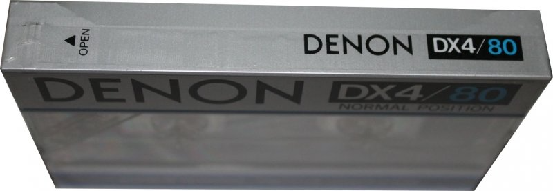 Compact Cassette Denon DX4 80 Type I Normal 1982 Japan