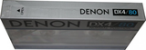 Compact Cassette Denon DX4 80 Type I Normal 1982 Japan