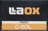 Compact Cassette Laox 60 Type I Normal 1978 Japan