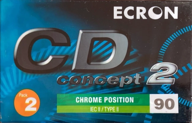 2 pack Ecron 90 "CD concept 2" Type II Chrome Spain