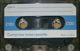 Compact Cassette Currys Professional 120 Type I Normal 1974 UK
