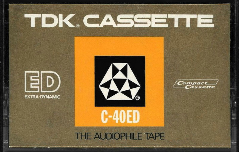 Compact Cassette TDK ED 40 Type I Normal 1972 Europe