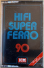 Compact Cassette ICM HIFI Super Ferro 90 Type I Normal 1978 Europe